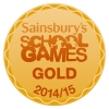 gold logo sainsburys sports award